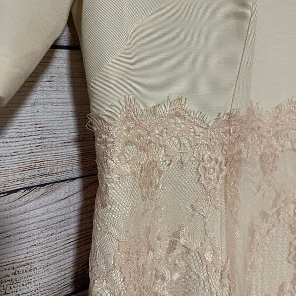 L.K Bennett women’s size 6 cotton silk DR Charris lace dress - Picture 2 of 8